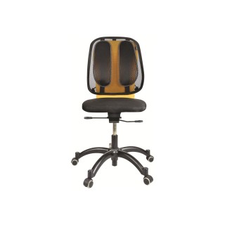 Fellowes | Office Suites mesh back support | Black | Depth 140 mm | Height 512 mm | Mesh textile | Width 439 mm