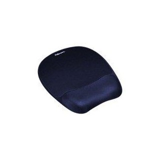 Fellowes | Foam mouse pad with wrist support | Mouse pad with wrist pillow | 202 x 235 x 25 mm | Sapphire