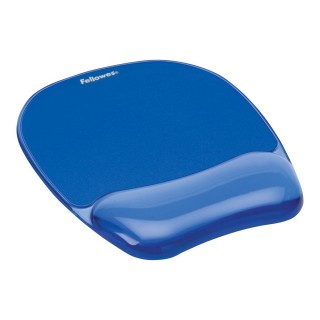 Fellowes | Mouse pad with wrist pillow | 230 x 202 x 32 mm | Blue