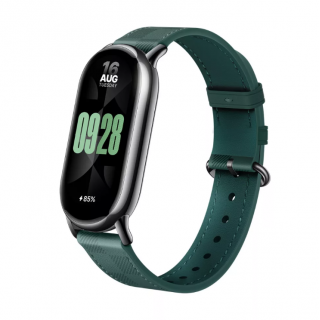 Xiaomi | Smart Band 8 Checkered Strap | Green | Strap material: Leather | 130-210mm Wrist