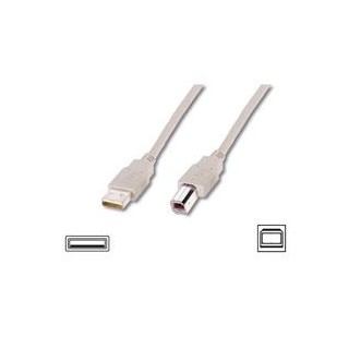 Logilink | USB 2.0 connection cable | USB-A to USB-B USB  A male | USB B male