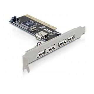 Logilink | 4+1-port USB 2.0 | PCI