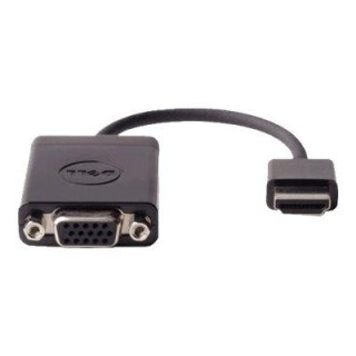 Dell | HD-15 (VGA) - Female | Adapter HDMI to VGA | 470-ABZX | m | Black | HDMI - Male