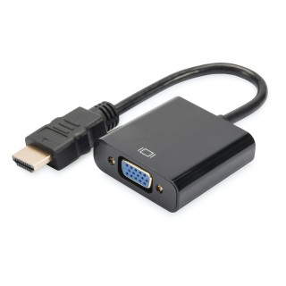 Digitus | HDMI to VGA converter adapter | DA-70461 | Black | m