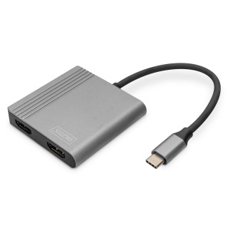 Digitus | USB-C - 2x HDMI Adapter | DA-70828 | USB-C | HDMI