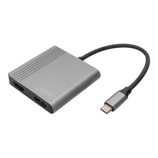 Digitus | USB-C | HDMI | USB-C - 2x HDMI Adapter | DA-70828