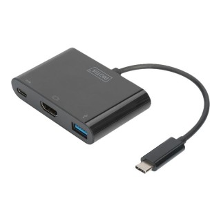 Digitus | USB Type-C HDMI Multiport Adapter | DA-70855 | Black | USB Type-C | 0.15 m