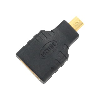 Gembird | Black | HDMI | micro HDMI | HDMI to Micro-HDMI adapter