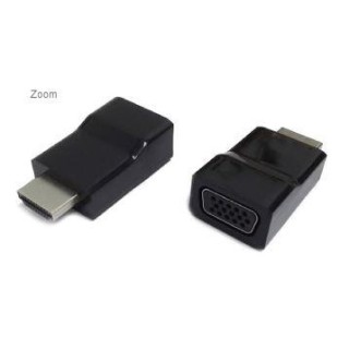 Gembird | Black | HDMI | VGA | HDMI to VGA adapter