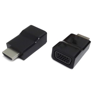 Gembird | Black | HDMI | VGA | HDMI to VGA adapter