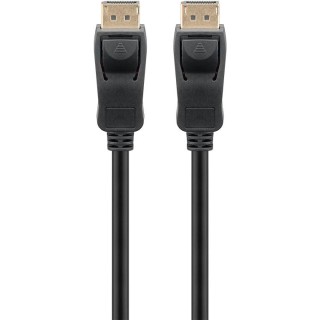 Goobay | Black | DisplayPort male | DisplayPort male | DisplayPort Connector Cable 1.4 | DP to DP | 2 m