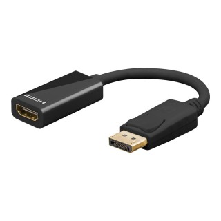 Goobay | DisplayPort Male | HDMI Female | DisplayPort/HDMI Adapter Cable | 67881 | 0.1 m