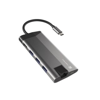 Natec | USB-C Multiport Adapter | NMP-1690 | Grey | USB Type-C | 0.15 m