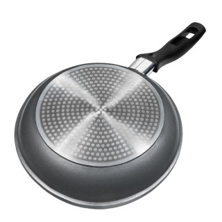 Stoneline | Pan | 7359 | Frying | Diameter 26 cm | Suitable for induction hob | Lid included | Fixed handle | Anthracite