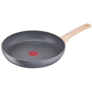 TEFAL | Frying Pan | G2660672 Natural Force | Frying | Diameter 28 cm | Suitable for induction hob | Fixed handle | Dark Grey