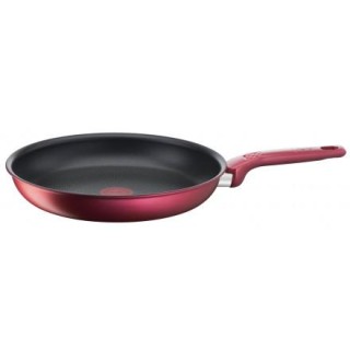 TEFAL | Frying Pan | G2730572 Daily Chef | Frying | Diameter 26 cm | Suitable for induction hob | Fixed handle | Red