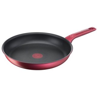 TEFAL | Frying Pan | G2730572 Daily Chef | Frying | Diameter 26 cm | Suitable for induction hob | Fixed handle | Red