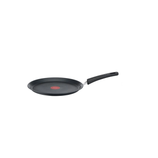 TEFAL | Pancake Pan | G2703872 Easy Chef | Crepe | Diameter 25 cm | Suitable for induction hob | Fixed handle | Black
