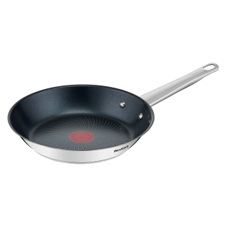 TEFAL Stainless Steel | Diameter 24 cm | Fixed handle | Cook Eat Pan | B9220404 | Frying