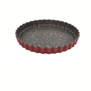 Stoneline | Yes | Quiche and tarte dish | 21550 | Red | 1.3 L | 27 cm | Borosilicate glass | Dishwasher proof