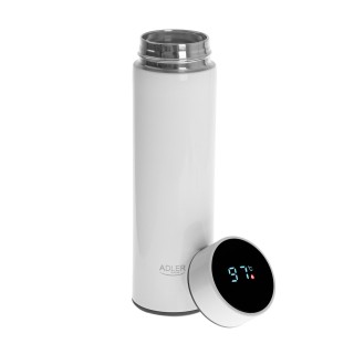 Adler | Thermal Flask | AD 4506w | Material Stainless steel/Silicone | White