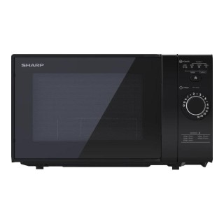 Sharp | Microwave Oven with Grill | YC-GG02E-B | Free standing | 700 W | Grill | Black