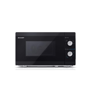 Sharp | Microwave Oven | YC-MS01E-B | Free standing | 20 L | 800 W | Black