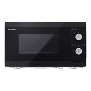 Sharp | Microwave Oven | YC-MS01E-B | Free standing | 20 L | 800 W | Black