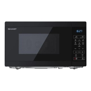 Sharp | Microwave Oven | YC-MS02E-B | Free standing | 800 W | Black
