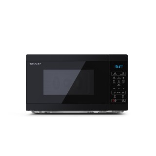 Sharp | Microwave Oven | YC-MS02E-B | Free standing | 800 W | Black