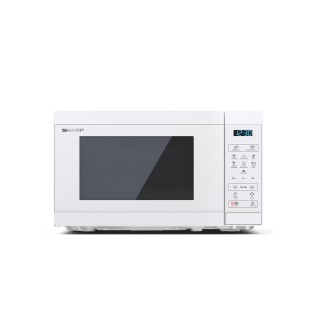 Sharp | Microwave Oven | YC-MS02E-C | Free standing | 800 W | White