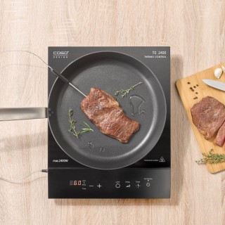 Caso | Table hob | TC 2400 ThermoControl | Number of burners/cooking zones 1 | Sensor touch | Black | Induction