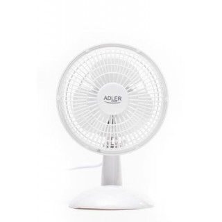 Adler | AD 7301 | Table Fan | White | Diameter 15 cm | Number of speeds 2 | 30 W | No