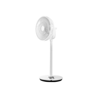 Duux | Smart Fan | Whisper Flex Smart with Battery Pack | Stand Fan | White | Diameter 34 cm | Number of speeds 26 | Oscillation | 2-22 W | Yes | Timer