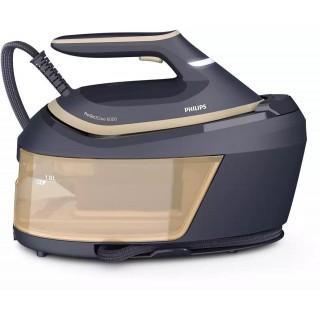 Philips | Steam Generator Iron | PSG6066/20 PerfectCare 6000 Series | 2400 W | 1.8 L | 8 bar | Auto power off | Vertical steam function | Calc-clean function | Black/Gold