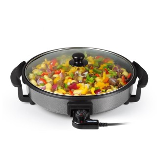 Tristar | Multifunctional grill pan | PZ-2964 | Diameter 40 cm | Grill | 1500 W | Diameter  cm | Lid included | Fixed handle | Black