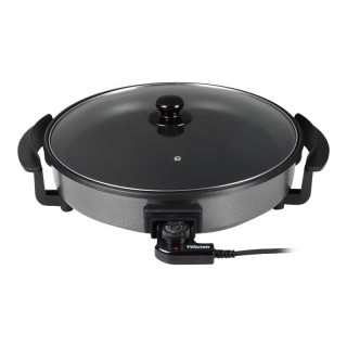 Tristar | Multifunctional grill pan | PZ-2964 | Diameter 40 cm | Grill | 1500 W | Diameter  cm | Lid included | Fixed handle | Black
