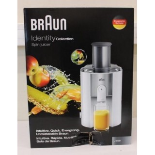 SALE OUT. | Braun J 500 Multiquick 5 | Type Juicer | White | 900 W | Number of speeds 2 | DAMAGED PACKAGING