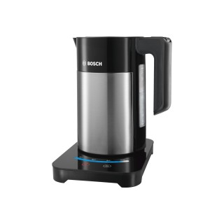 Bosch | Kettle | TWK7203 | With electronic control | 2200 W | 1.7 L | Stainless steel | 360° rotational base | Stainless steel/ black