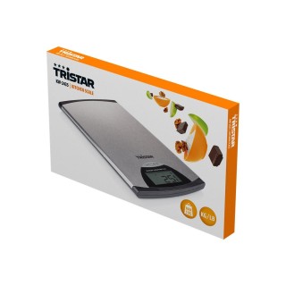 Tristar | Kitchen scale | KW-2435 | Maximum weight (capacity) 5 kg | Metallic