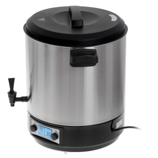 Adler | Electric pot/Cooker | AD 4496 | 2600 W | 28 L | Number of programs | Stainless steel/Black