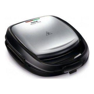 TEFAL | Sandwich Maker | SW341D12 Snack Time | 700 W | Number of plates 2 | Number of pastry | Diameter  cm | Stainless Steel/Black