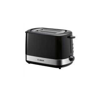 Bosch | Toaster | TAT7403 | Power 800 W | Number of slots 2 | Housing material Plastic | Black/Stainless steel