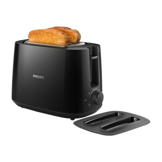 Philips | Daily collection toaster | HD2582/90 | Power 900 W | Number of slots 2 | Housing material Plastic | Black