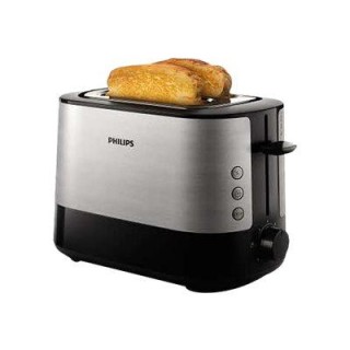 Philips | Toaster | HD2637/90 Viva Collection | Number of slots 2 | Housing material  Metal/Plastic | Black