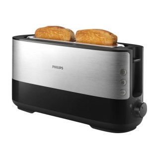 Philips | Toaster | HD2692/90 Viva Collection | Power 950 W | Number of slots 2 | Housing material  Metal/Plastic | Black