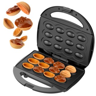Nut Cookie Maker | AD 3071 | 750 W | Number of pastry 12 | Nuts | Black