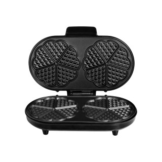 Tristar | Waffle maker | WF-2120 | 1200 W | Number of pastry 10 | Heart shaped | Black