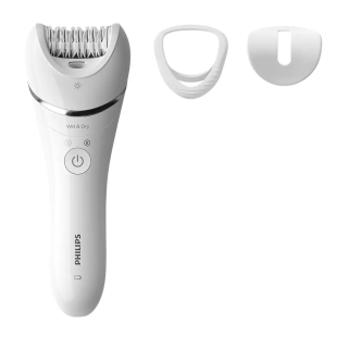 Philips | Epilator | BRE700/00 | Operating time (max) 40 min | Number of power levels N/A | Wet & Dry | White
