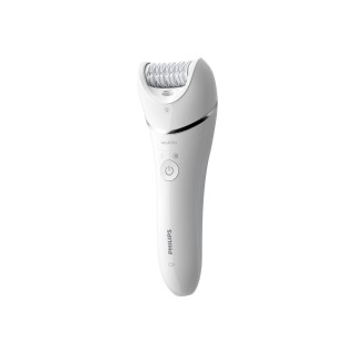 Philips | Epilator | BRE700/00 | Operating time (max) 40 min | Bulb lifetime (flashes) | Number of power levels N/A | Wet & Dry | White